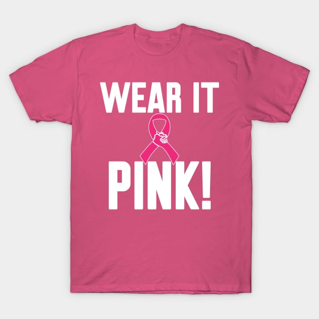 Breast Cancer Awareness T-Shirt by Work Memes